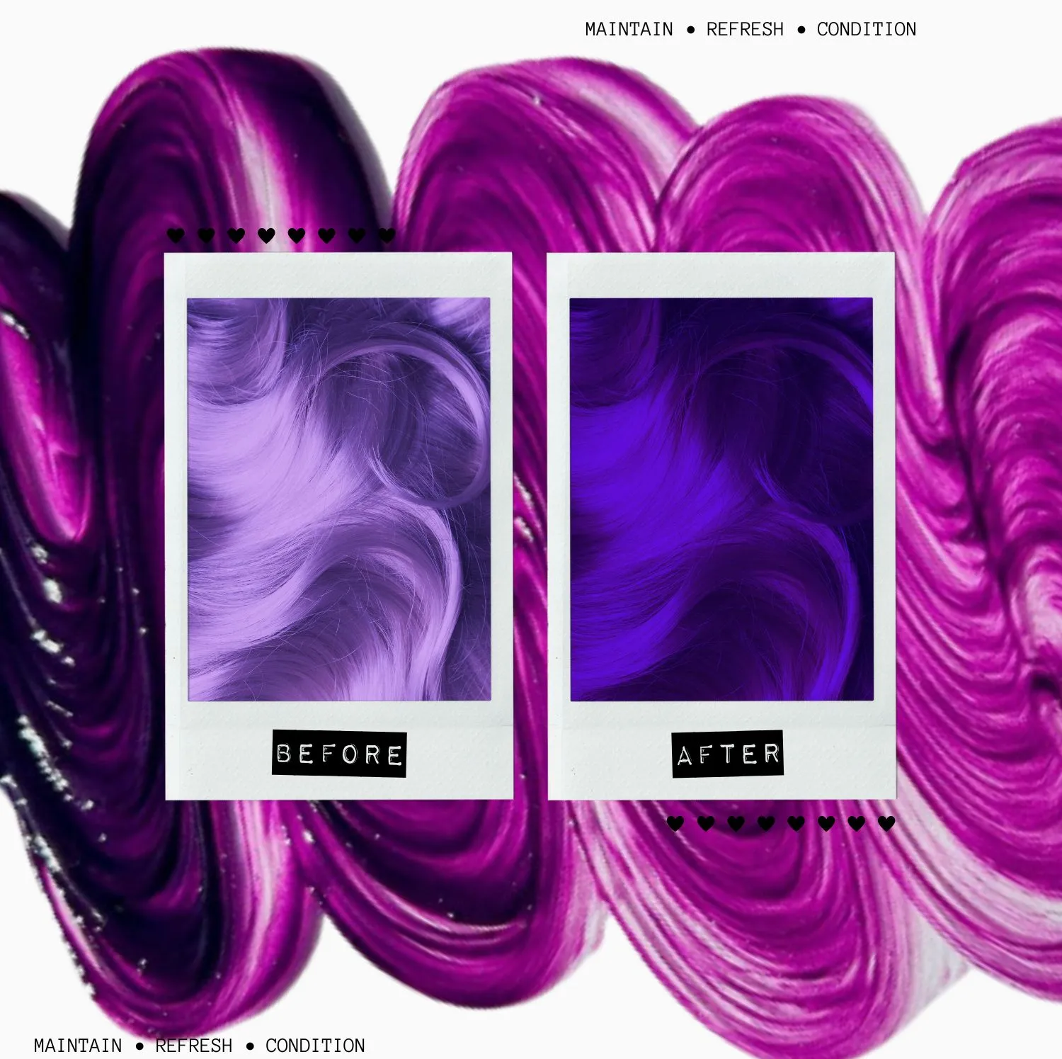 Love Color™ Purple Rose Color Depositing Conditioner - Image 2