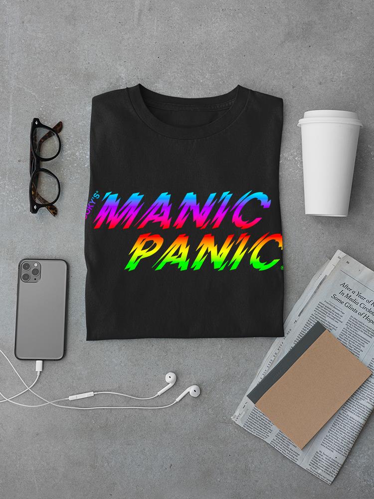 T-shirt  - Manic Panic Rainbow Banner - Image 2