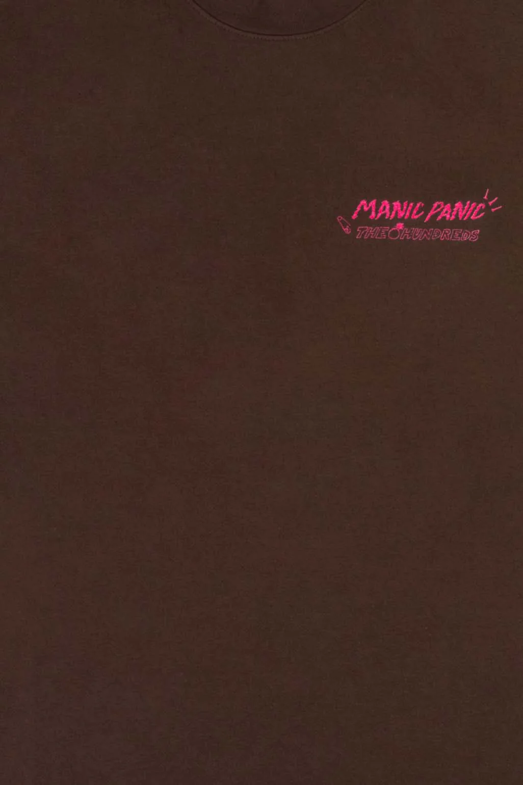 T-Shirt - Manic Panic X HUNDREDS Chocolate - Image 3