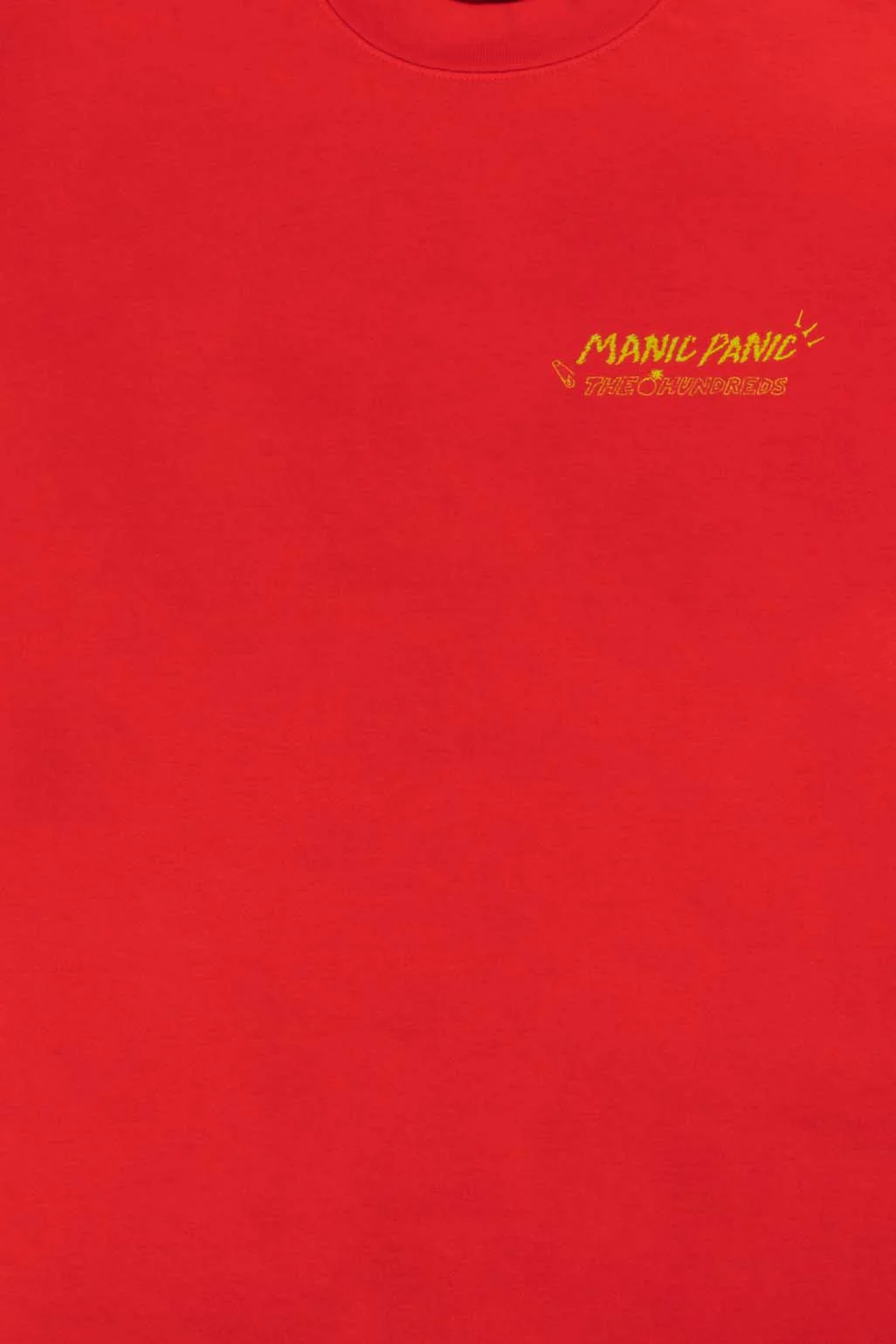 T-Shirt - Manic Panic X HUNDREDS Red - Image 3