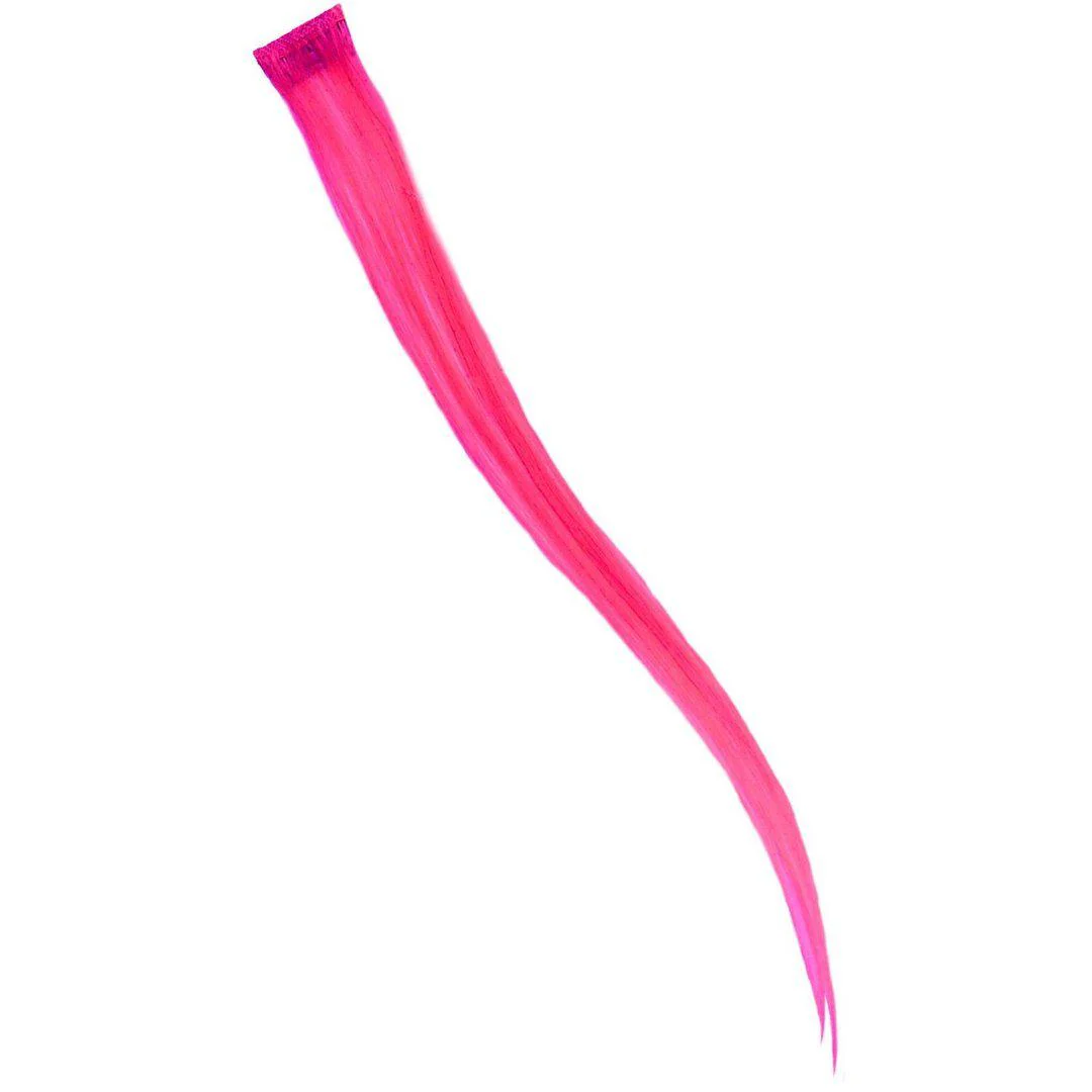 Glam Strips® Clip-In Human Hair Extensions - Pretty Flamingo® – 14"